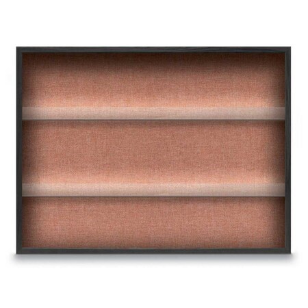 United Visual Products Outdoor Enclosed Combo Board, 48"x36", Wht Frame/Wht Porc & Ultramarine UVCB4836ODW-WHTPORC-ULTMAR